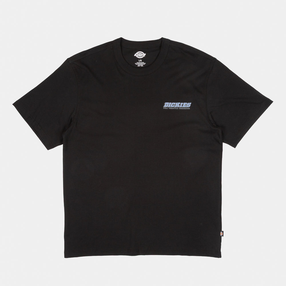 Front Of Dickies Lakeridge Black T-Shirt