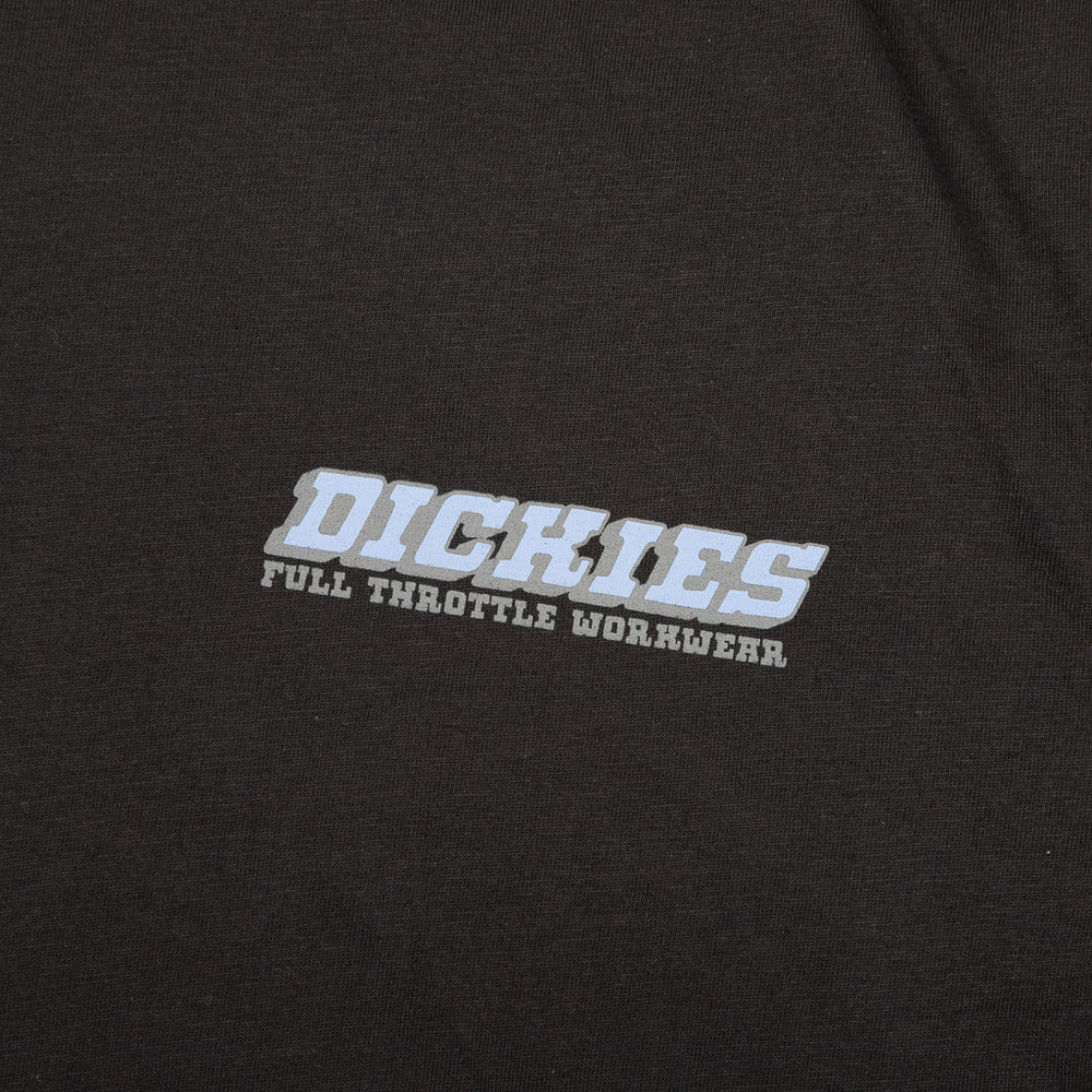 Dickies Lakeridge Black T-Shirt Front Print