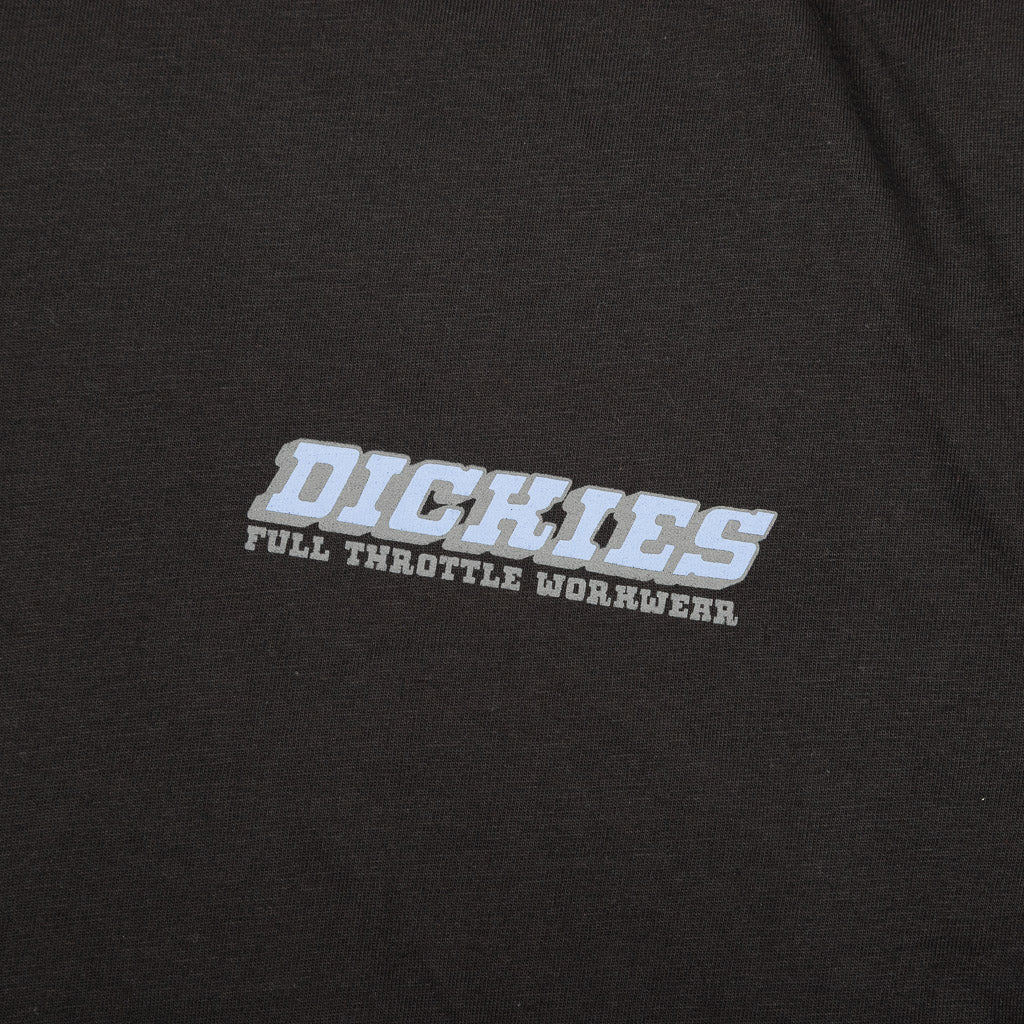 Dickies Lakeridge Black T-Shirt Front Print
