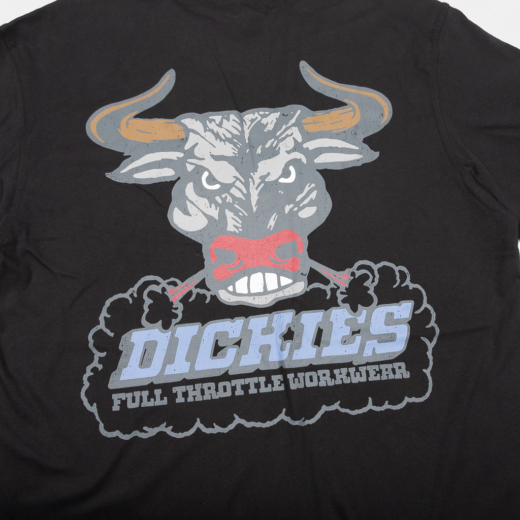 Dickies Lakeridge Black T-Shirt Back Print