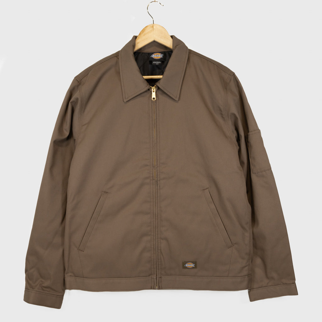 Dickies - Lined Eisenhower Jacket - Brown | Welcome Skate Store