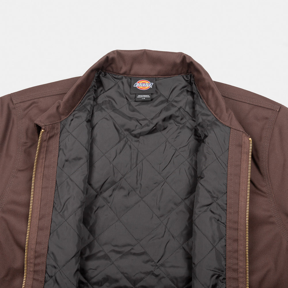 Dickies - Lined Eisenhower Jacket - Chocolate Brown