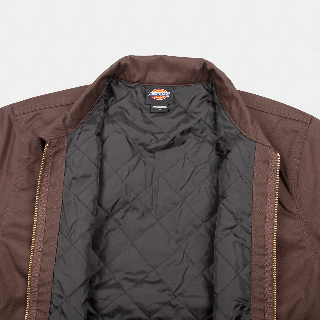 Dickies - Lined Eisenhower Jacket - Chocolate Brown