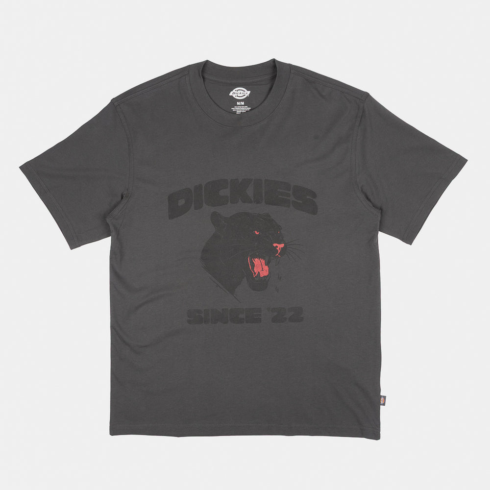 Dickies McDermitt Panther Graphic Charcoal Grey T-Shirt