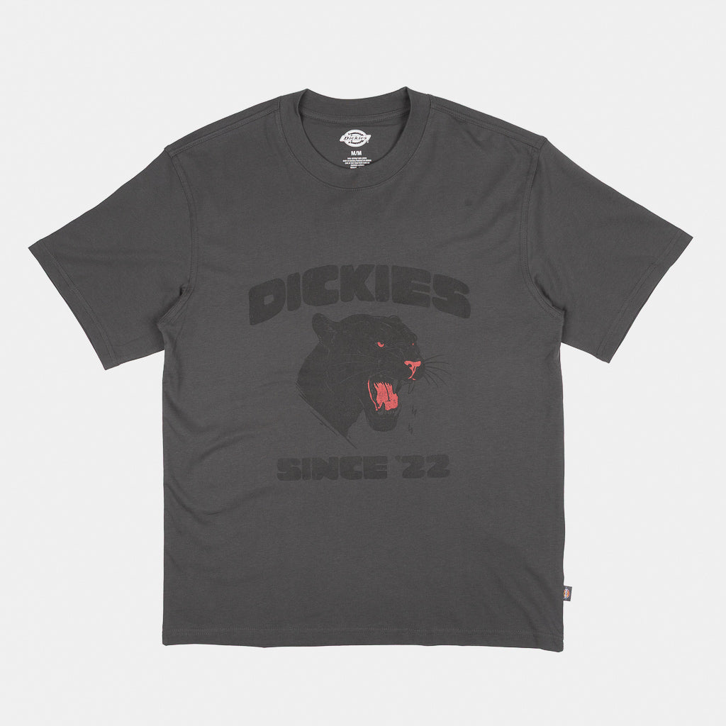 Dickies McDermitt Panther Graphic Charcoal Grey T-Shirt