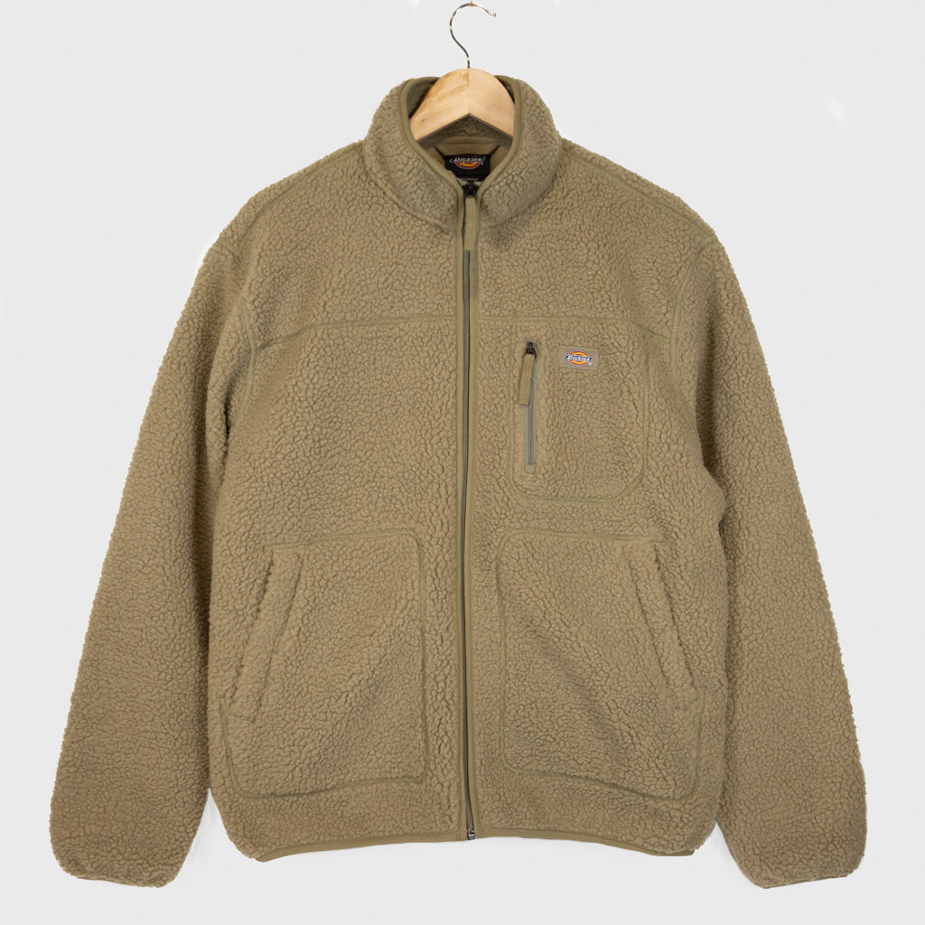 Dickies Khaki Mount Hope Fleece Jacket