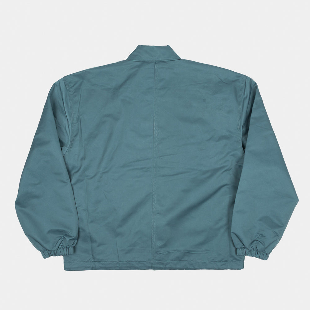 Back Of Dickies Lincoln Green Parks Coach Jacket 