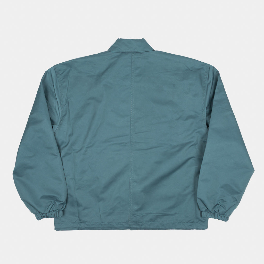 Back Of Dickies Lincoln Green Parks Coach Jacket 