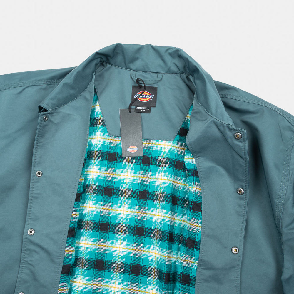 Interior Of Dickies Lincoln Green Parks Coach Jacket 