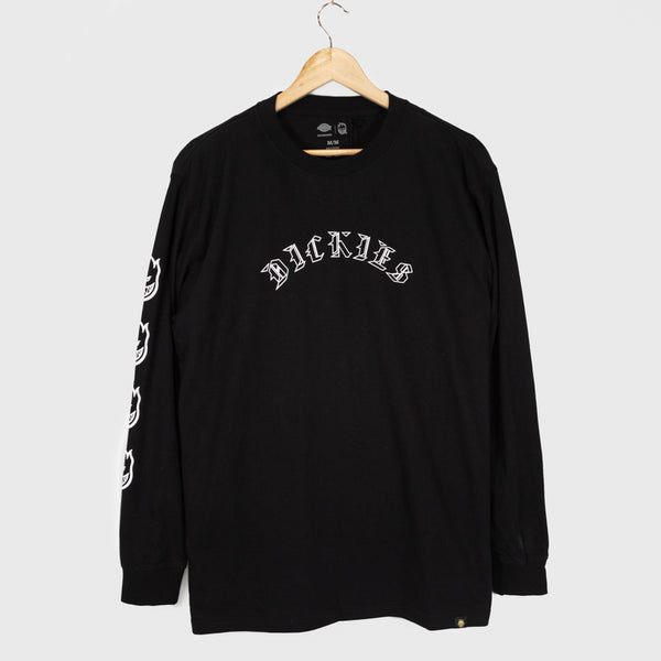 Dickies - Spitfire Flame Head Longsleeve T-Shirt - Black