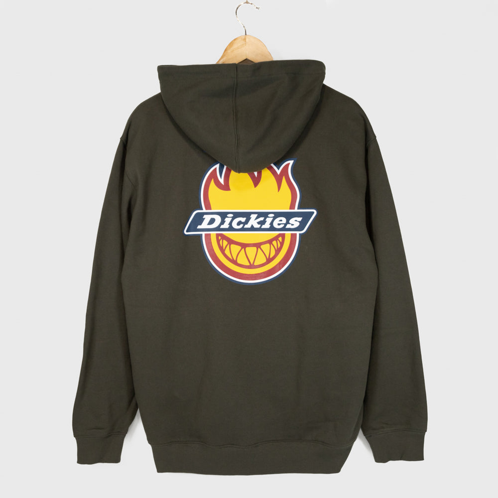 Dickies Spitfire Olive Green Pullover Hooded Sweatshirt