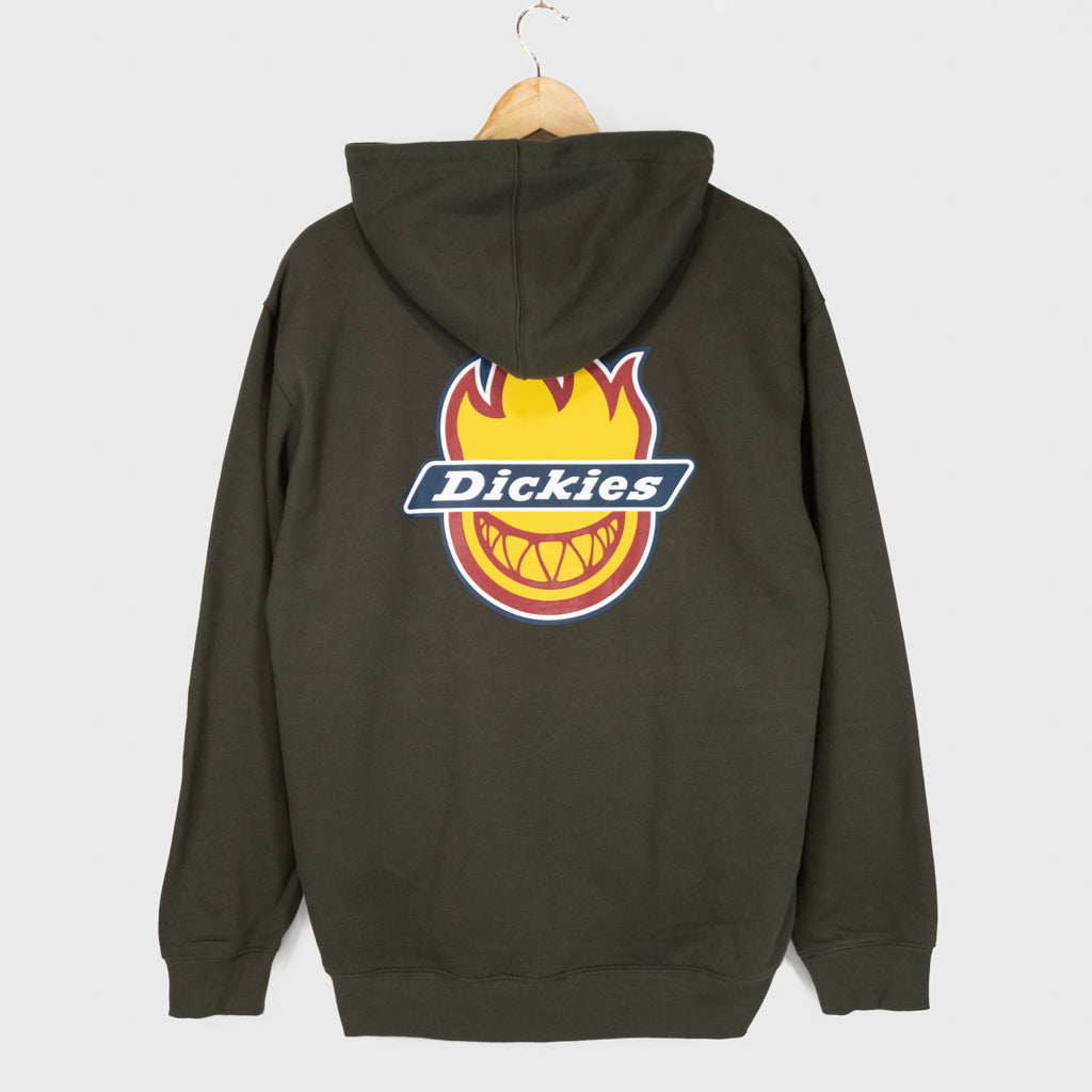 Dickies Spitfire Olive Green Pullover Hooded Sweatshirt