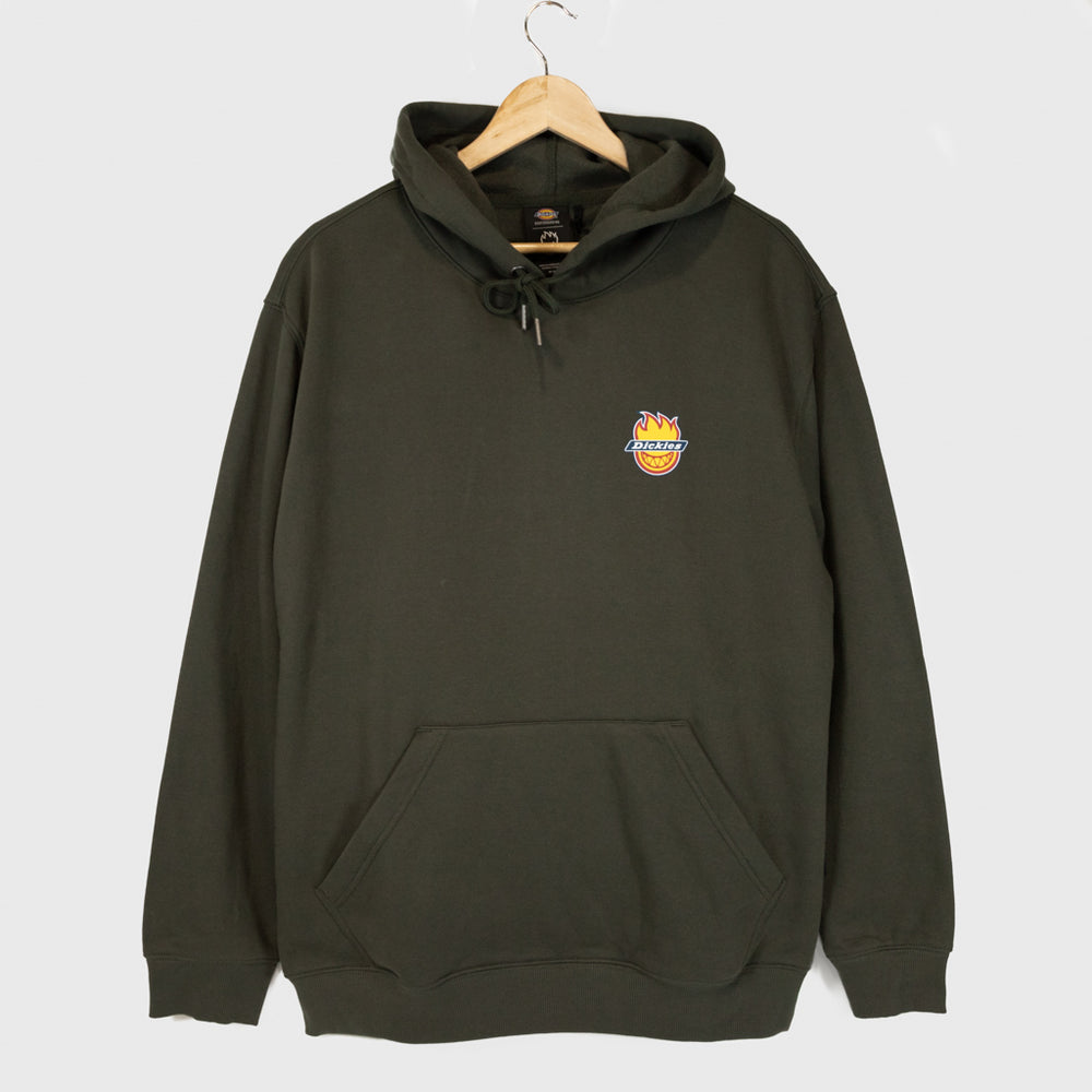 Dickies Spitfire Olive Green Pullover Hooded Sweatshirt