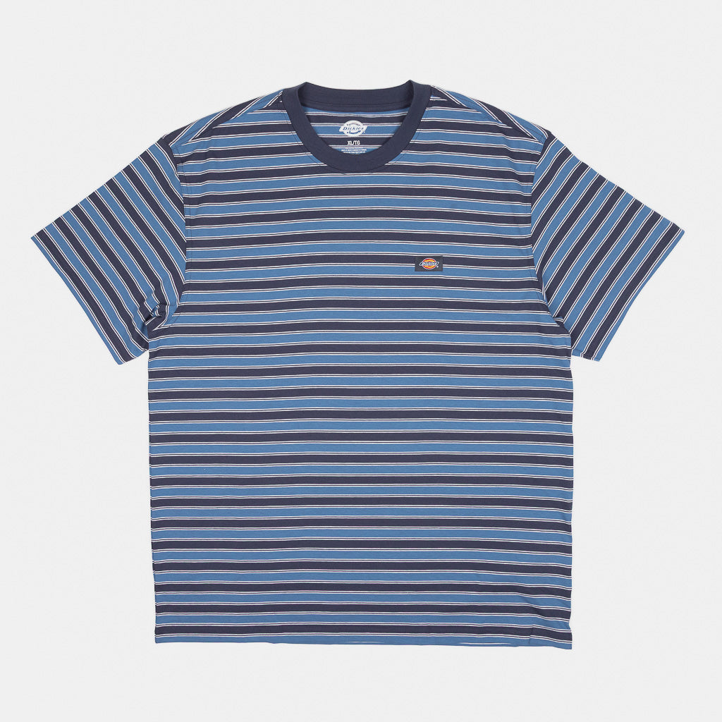 Dickies Navy Blue Stripe T-Shirt