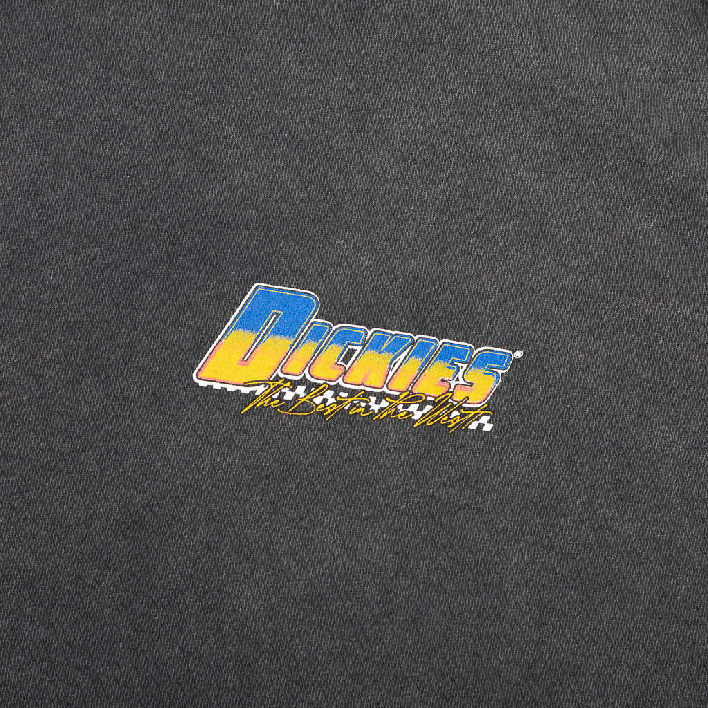 Dickies Tonopah Nascar Graphic Vintage Black T-Shirt Front Print