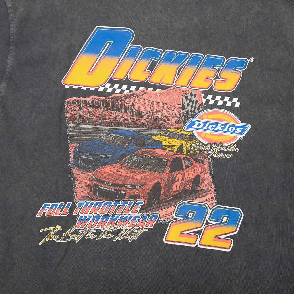 Dickies Tonopah Nascar Graphic Vintage Black T-Shirt Back Print