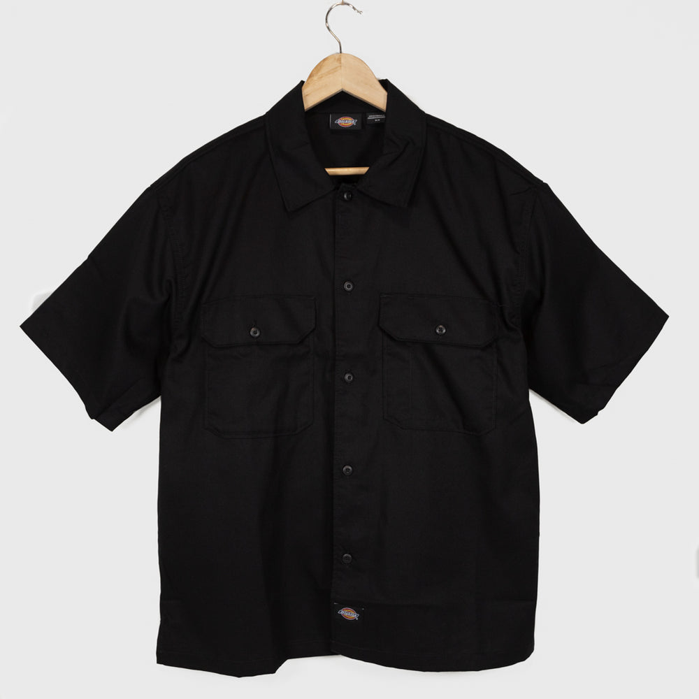 Dickies Black Unionville Short Sleeve Work Shirt