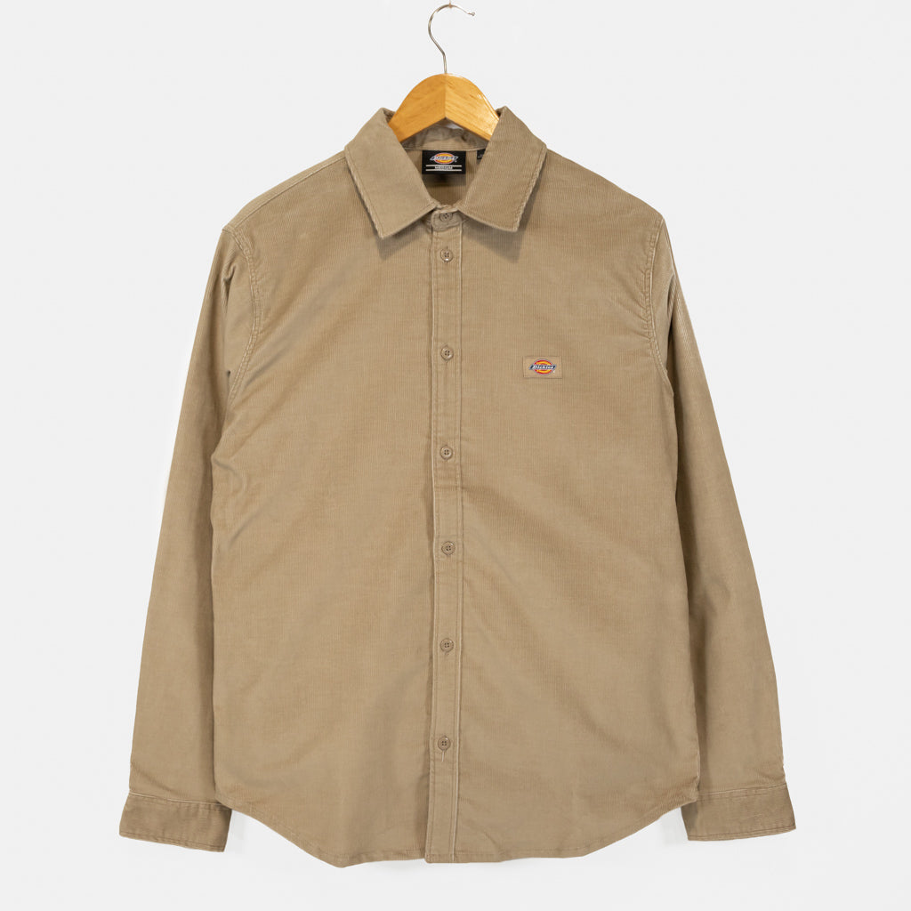 Dickies Wilsonville Longsleeve Desert Sand Corduroy Shirt