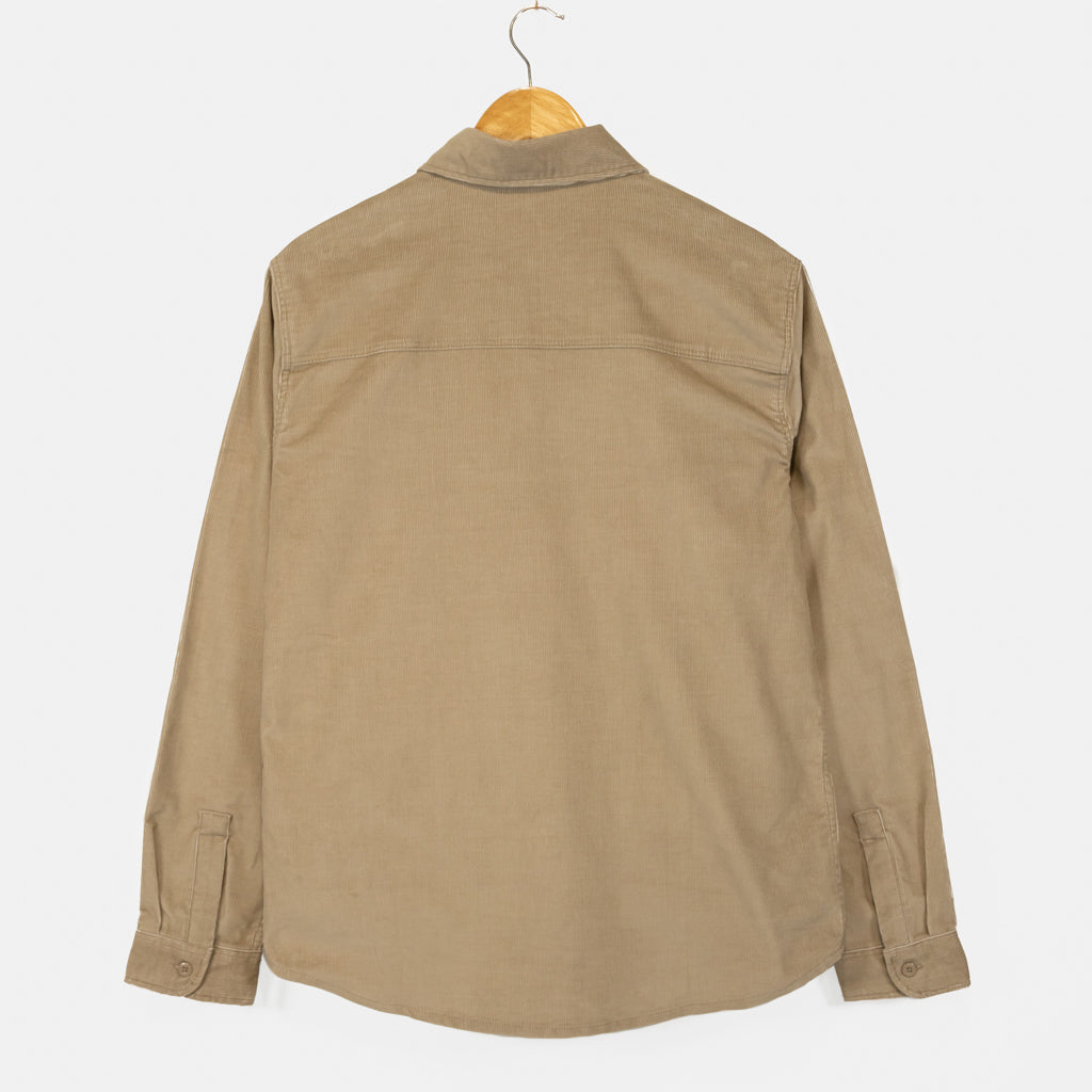 Dickies Wilsonville Longsleeve Desert Sand Corduroy Shirt