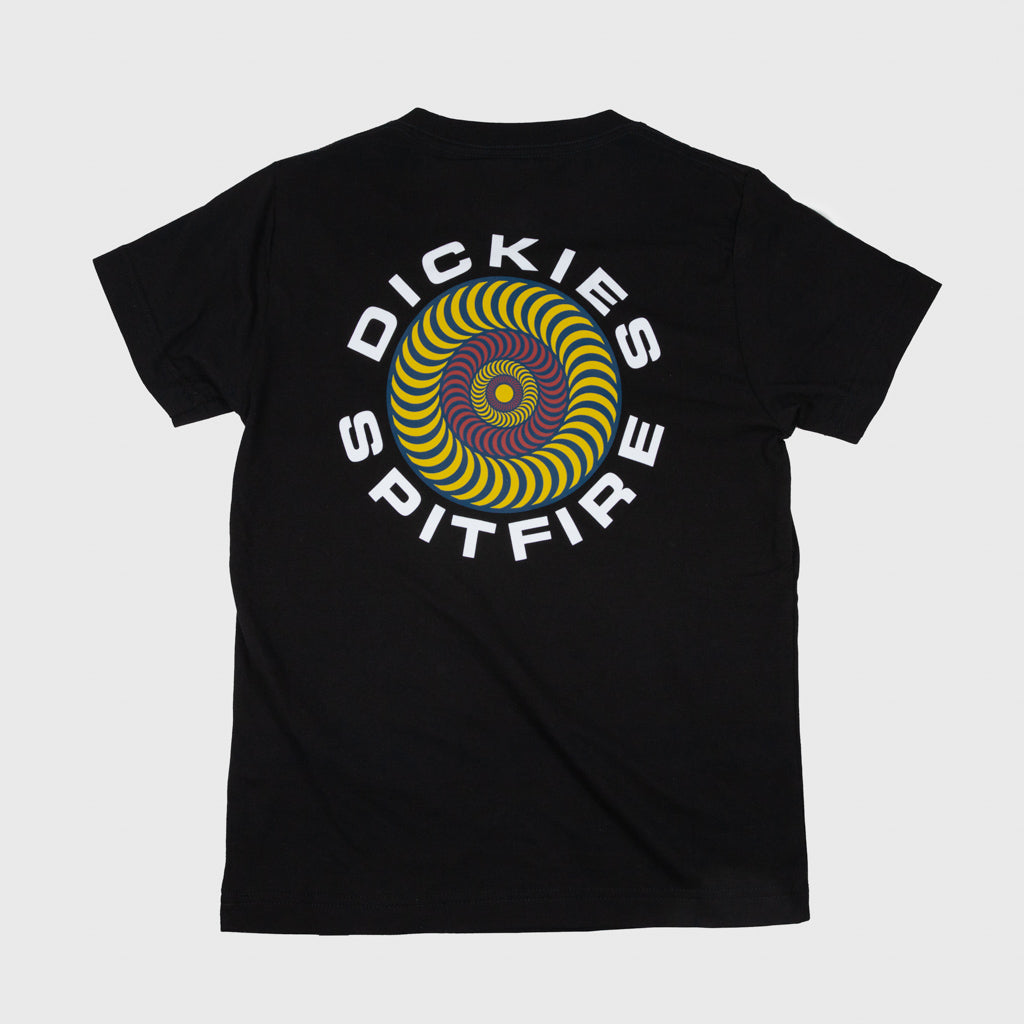 Dickies Youth Spitfire Classic Swirl Black T-Shirt