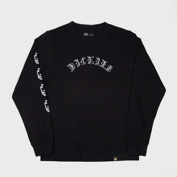 Dickies - Youth Spitfire Flame Head Longsleeve T-Shirt - Black