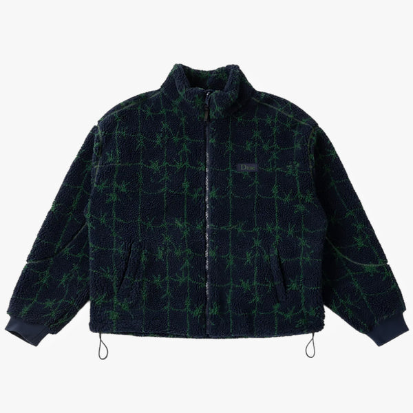 Dime MTL - Polar Sherpa Zip Fleece - Navy