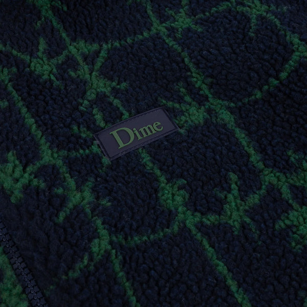 Dime MTL - Polar Sherpa Zip Fleece - Navy