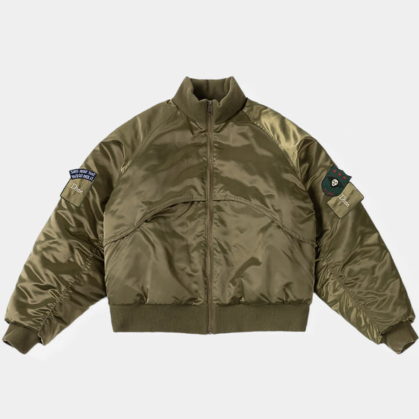Dime MTL - Utility Bomber Jacket - Olive