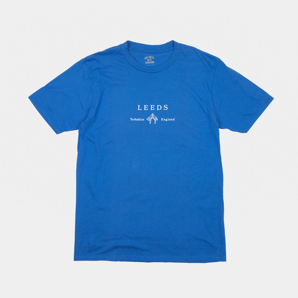Don't Mess With Yorkshire - Leeds Fleece T-Shirt - Royal