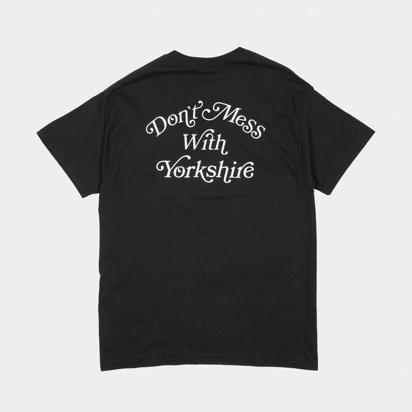 Don't Mess With Yorkshire - Ornate T-Shirt - Black