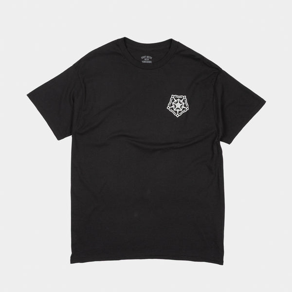 Don't Mess With Yorkshire - Ornate T-Shirt - Black