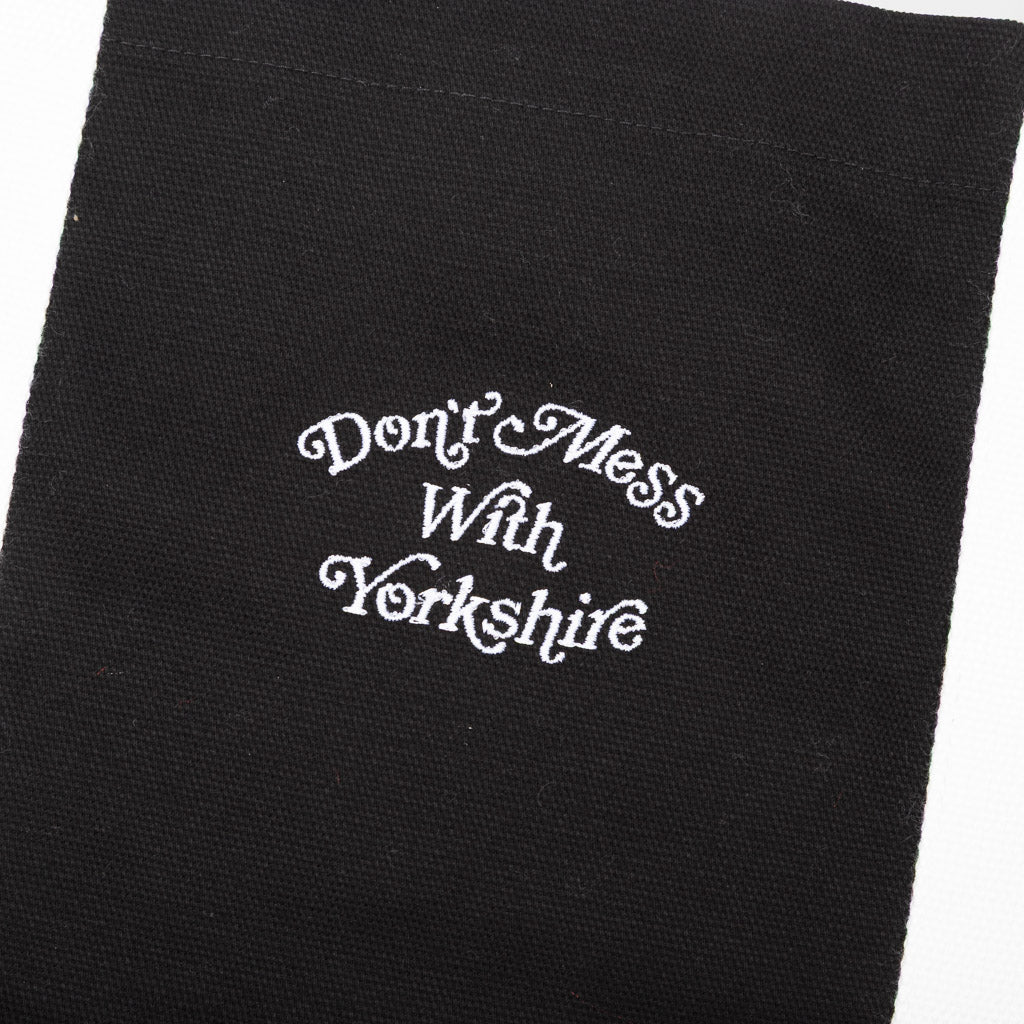 Text Embroidery on Don't Mess With Yorkshire Ornate Tote Bag