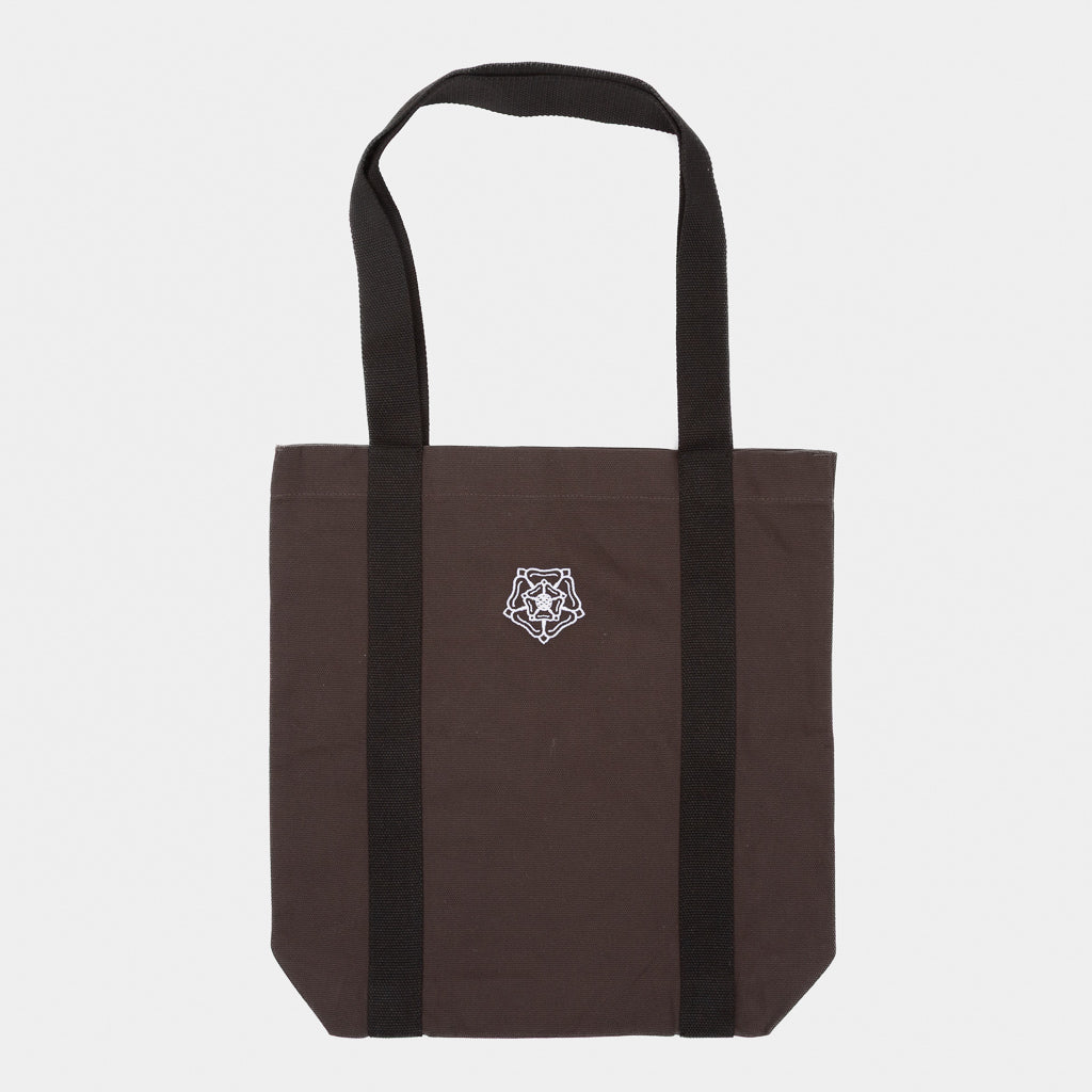 Don't Mess With Yorkshire - Ornate Tote Bag - Brown / Black