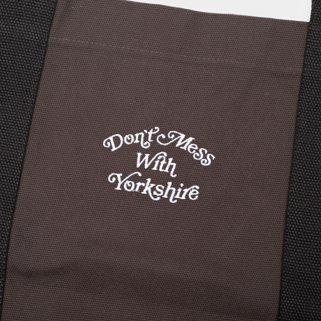 Text Embroidery on Don't Mess With Yorkshire Ornate Tote Bag