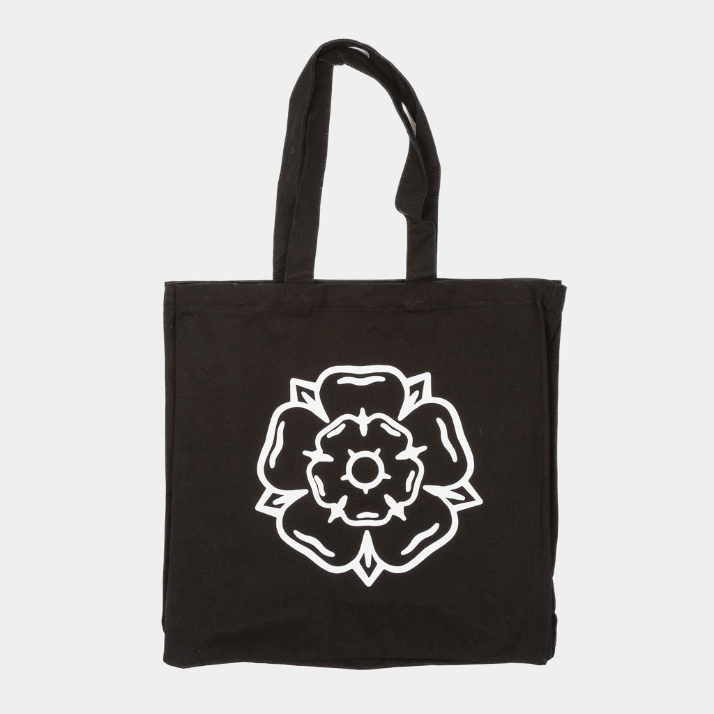 Black Don't Mess With Yorkshire Rose Tote Bag