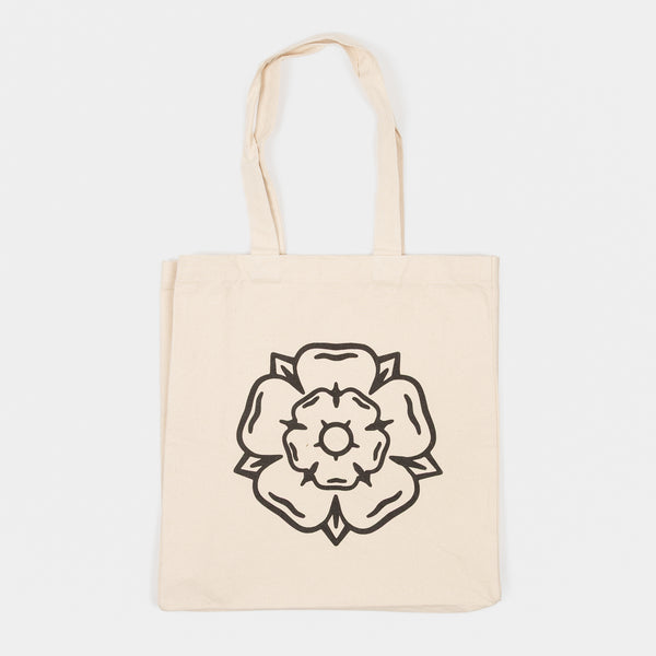 Don't Mess With Yorkshire - Rose Tote Bag - Natural
