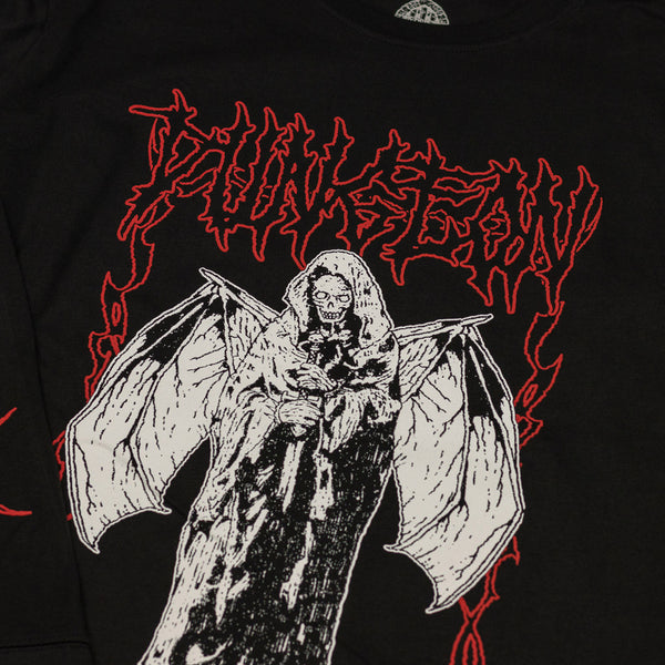 Dungeon - Darkened Wings Longsleeve T-Shirt - Black