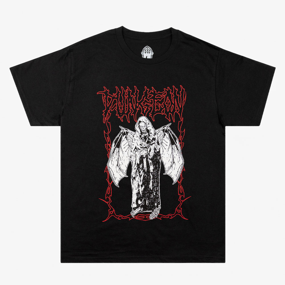 Dungeon Gateway Darkened Wings Black T-Shirt