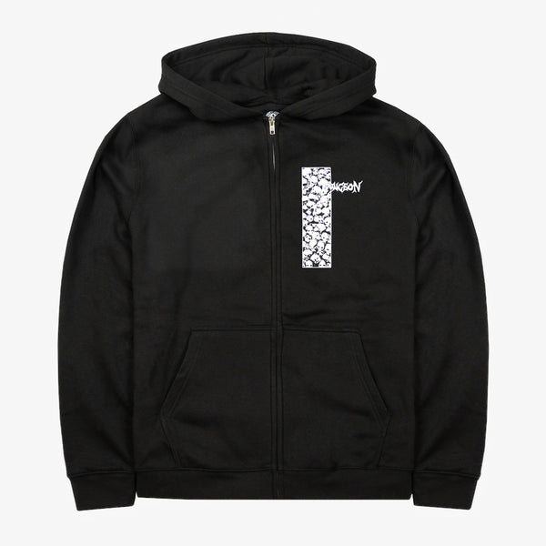 Dungeon - Endless Zip Hooded Sweatshirt - Black