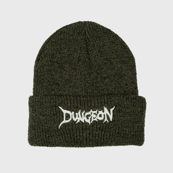 Dungeon - Logo Beanie - Moss