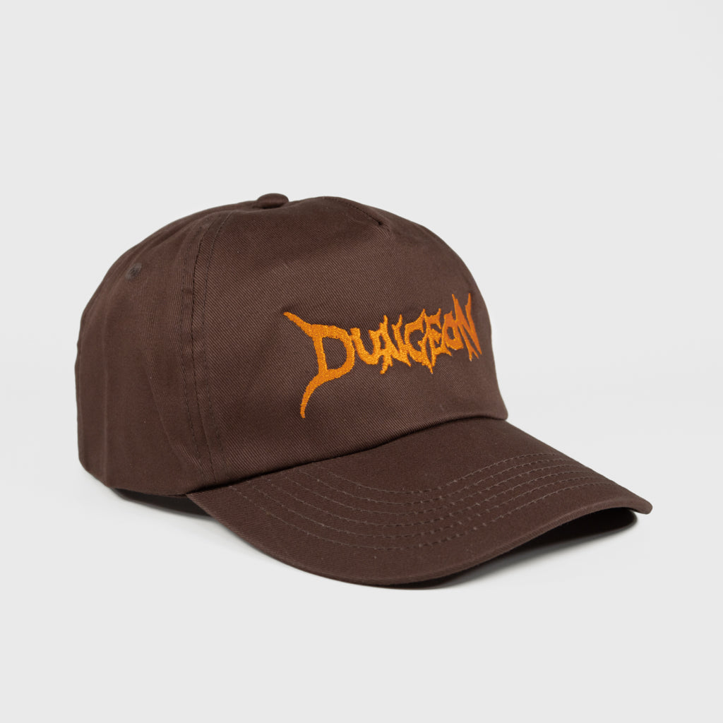 Dungeon Logo Brown Cap