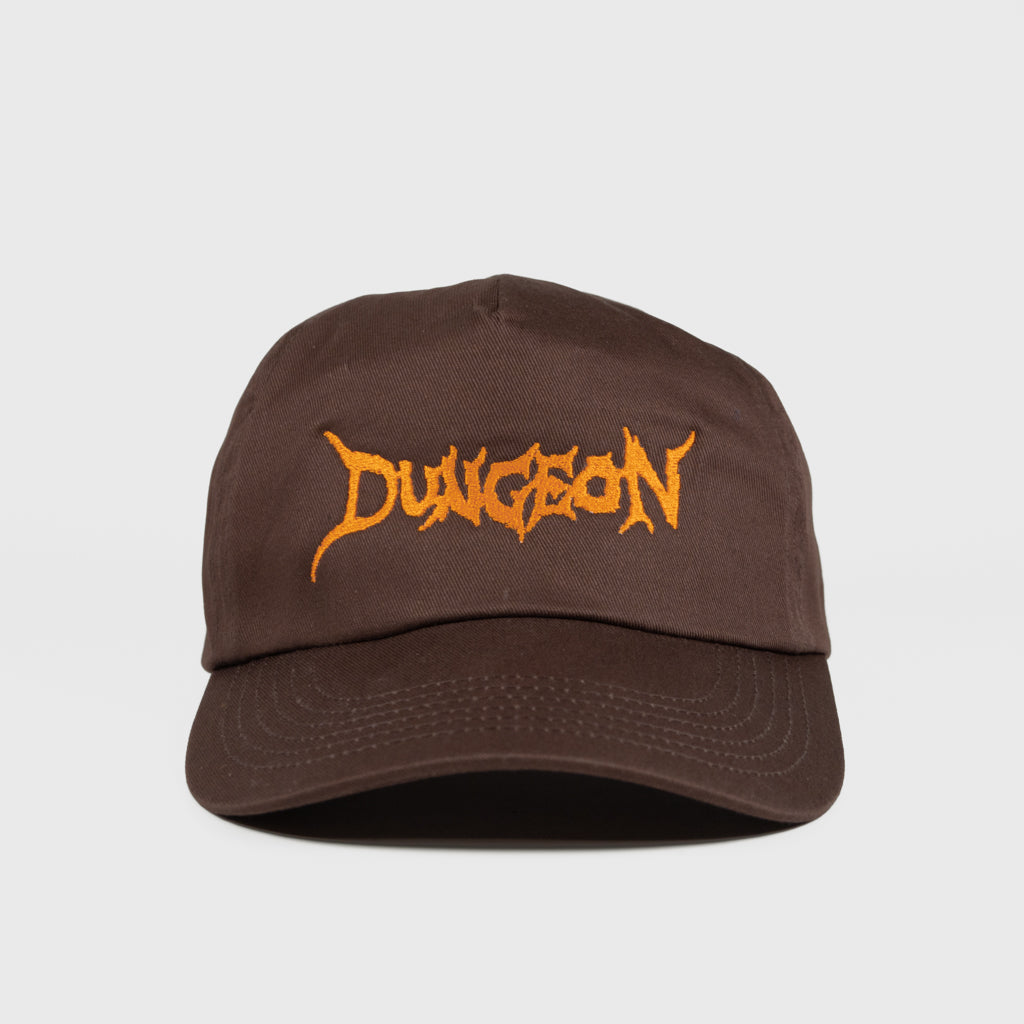 Dungeon Logo Brown Cap