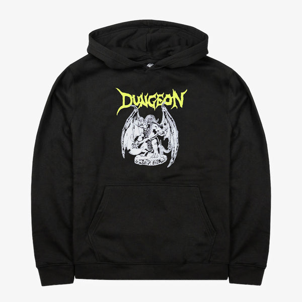 Dungeon - War God Pullover Hooded Sweatshirt - Black