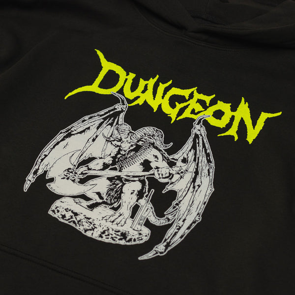 Dungeon - War God Pullover Hooded Sweatshirt - Black