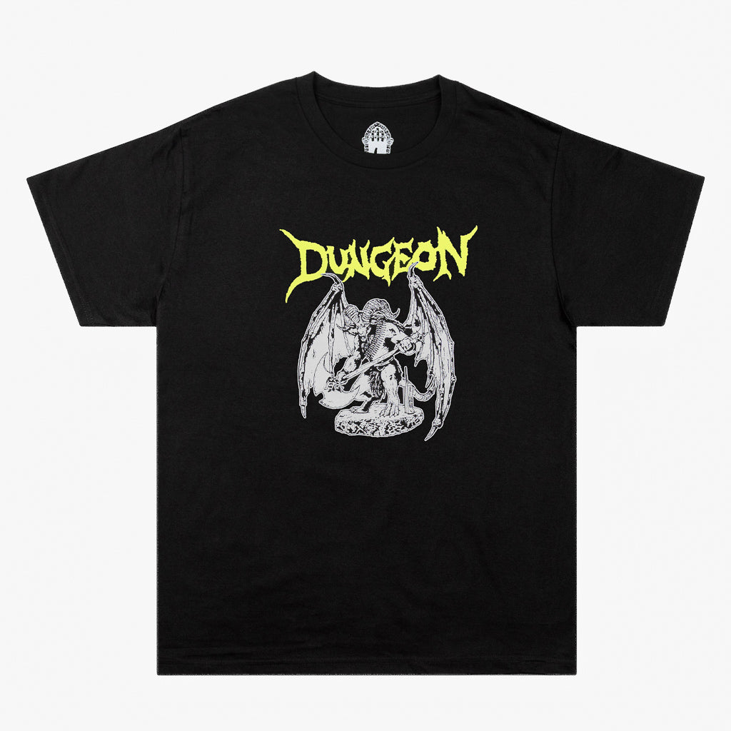 Dungeon Gateway War God Black T-Shirt