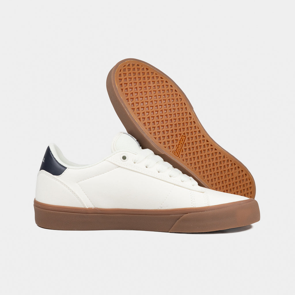 Emerica White and Gum Moca Shoes