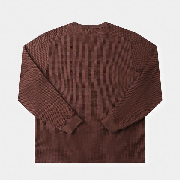 Former - Franchise Waffle Longsleeve - Chocolate