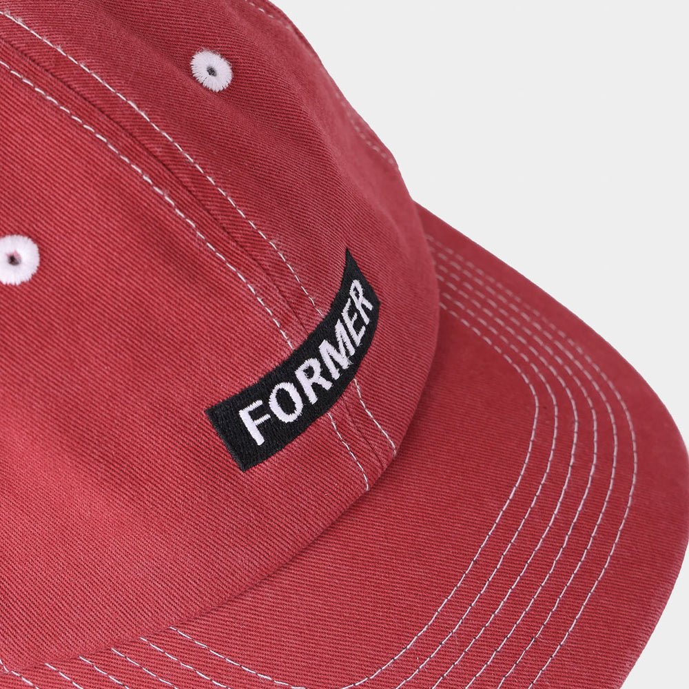 Former Legacy Rose Crimson Red Cap Embroidery Detail