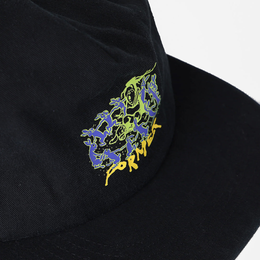 Former Totality Black Cap Front Print