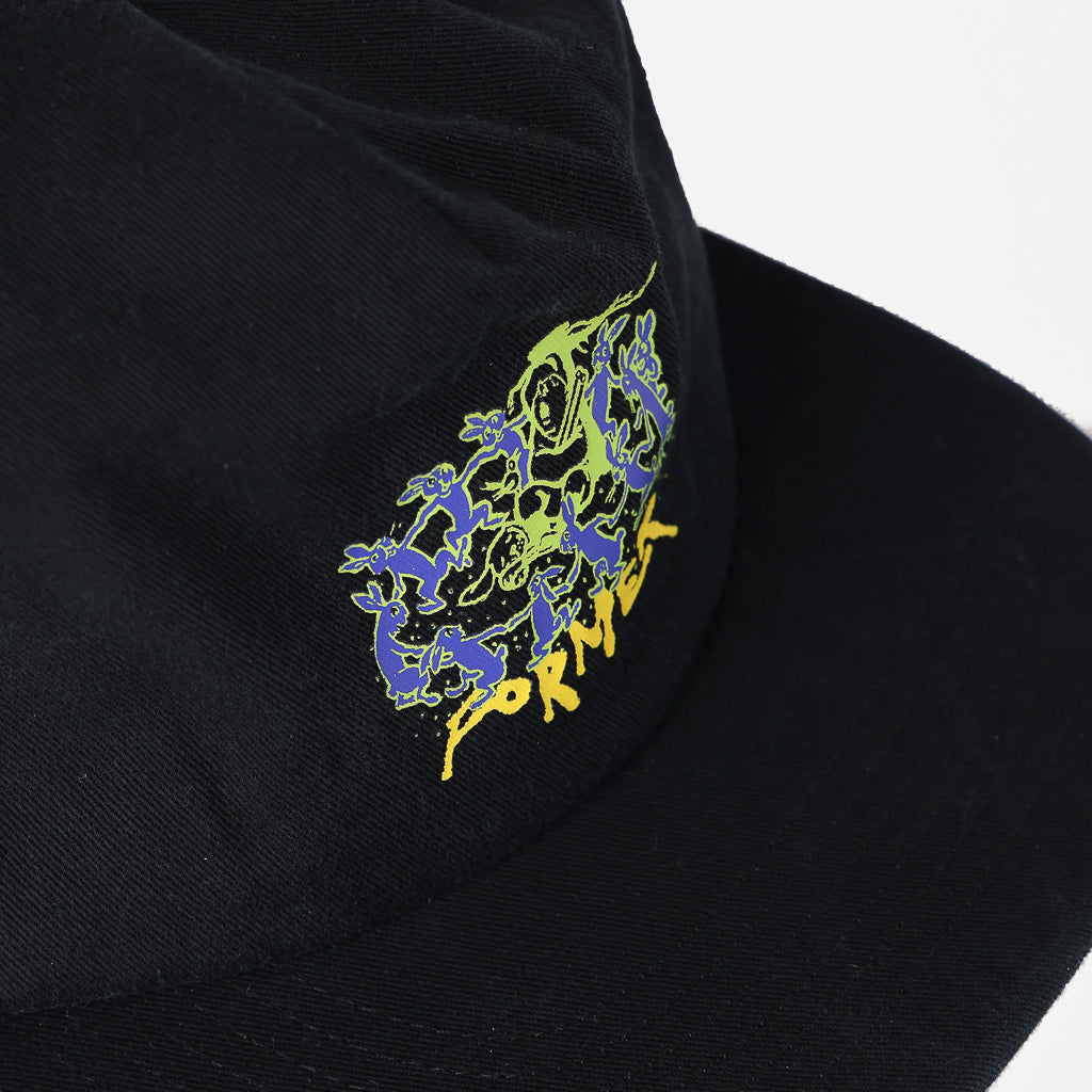 Former Totality Black Cap Front Print